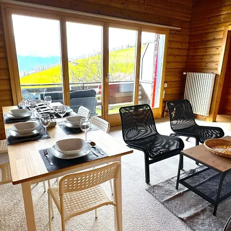 Swisshut Stunning Views Alps & - Schaerme Sigriswil
