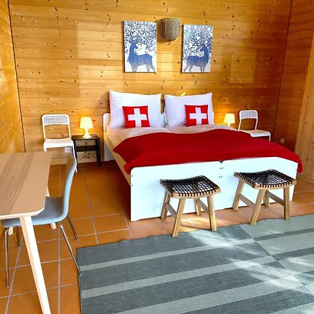 Chalé Thun Alps Scenic Views And Concierge By Swisshut Sigriswil