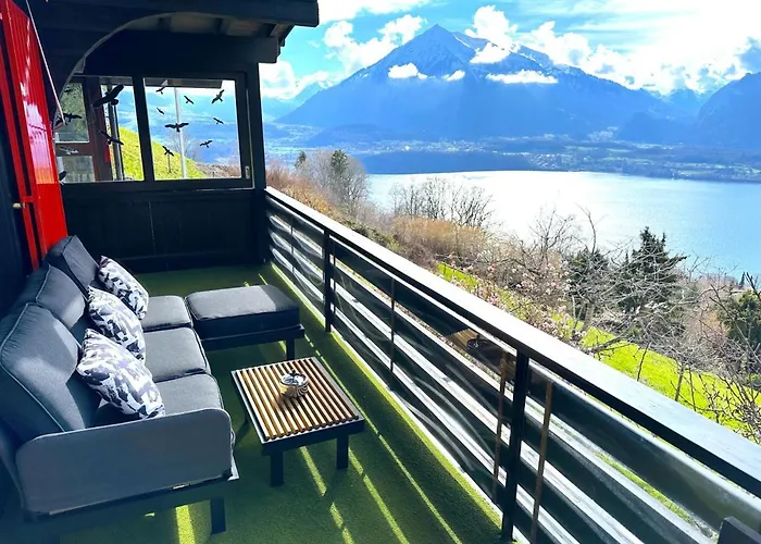 Thun Alps Scenic Views And Concierge By Swisshut Chalet Sigriswil