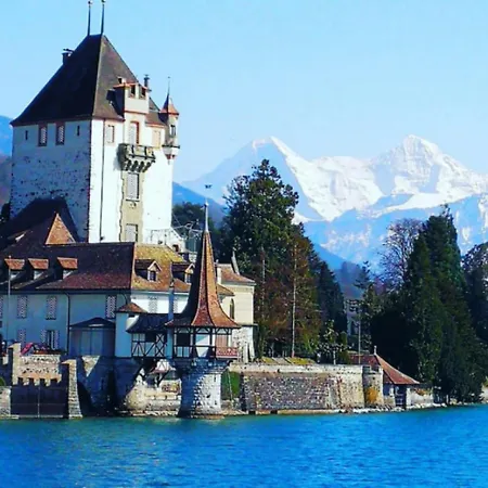 샬레 Thun Alps Scenic Views And Concierge By Swisshut