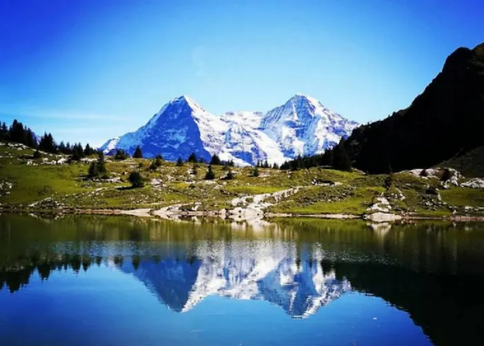 Thun Alps Scenic Views And Concierge By Swisshut Chalé *