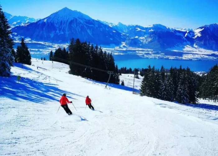 Thun Alps Scenic Views And Concierge By Swisshut Chalé *